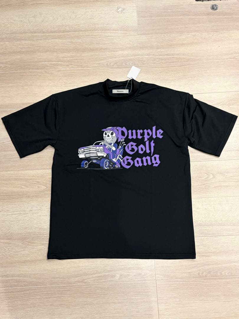 ラッセルノ　Purple Golf Gang モックネックシャツ サイズ5