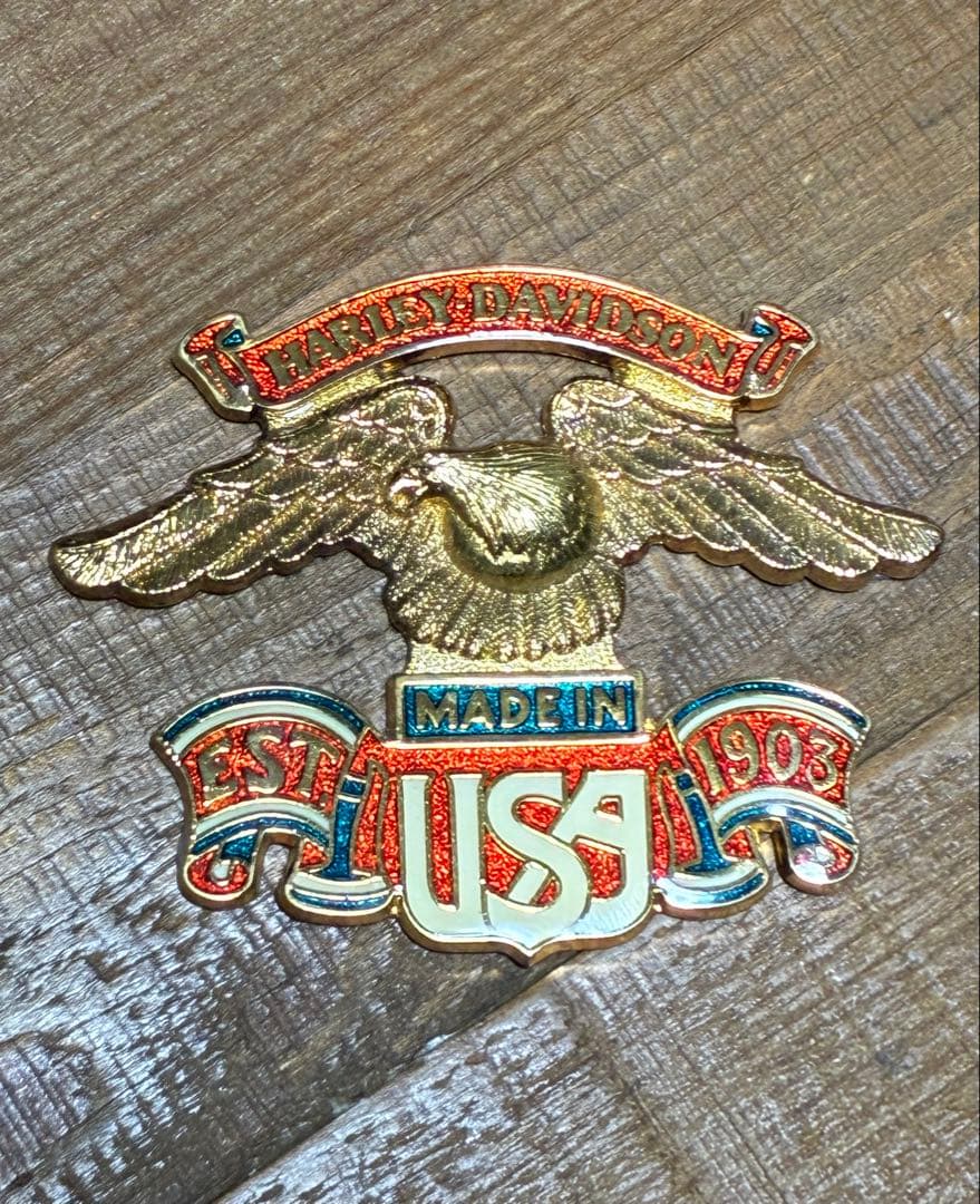 ハーレー 純正 イーグル エンブレム メダリオン 未使用品