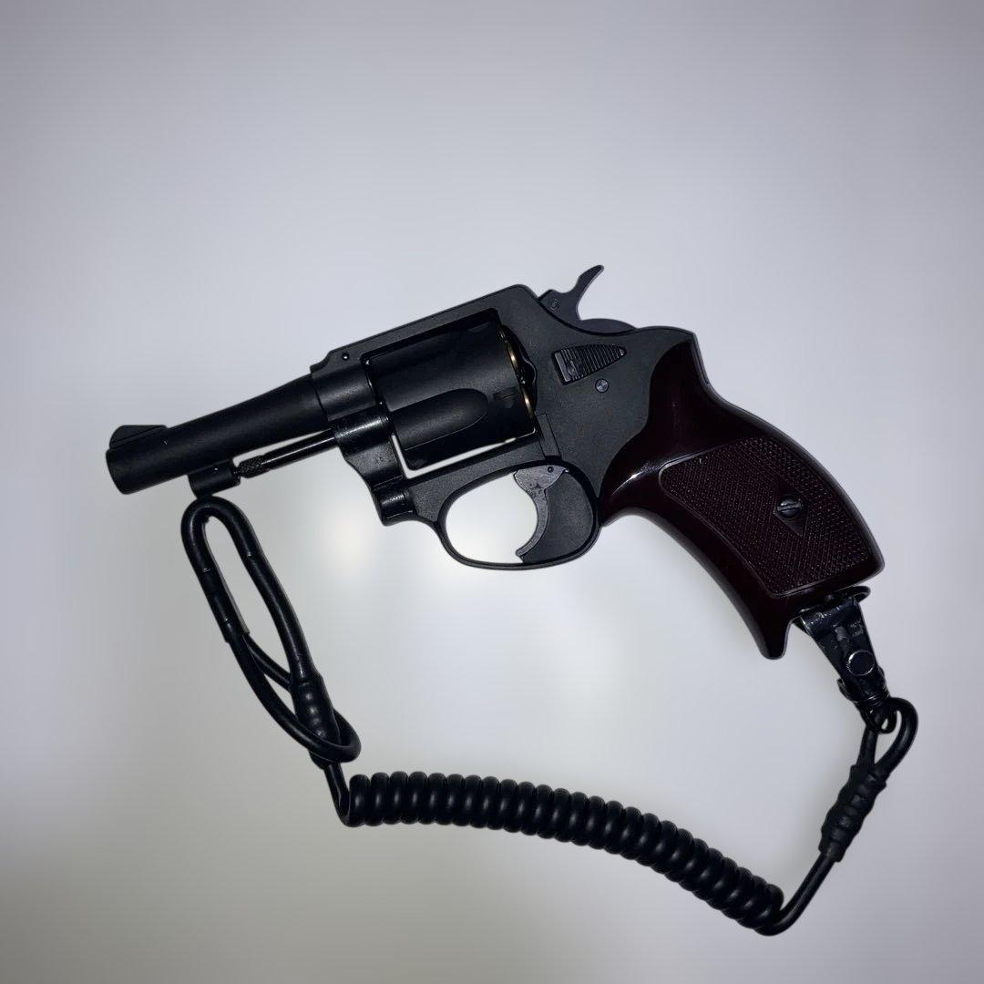 ポリスリボルバー ・ニューナンブ77ミリ用ホルスター・カールコードセット