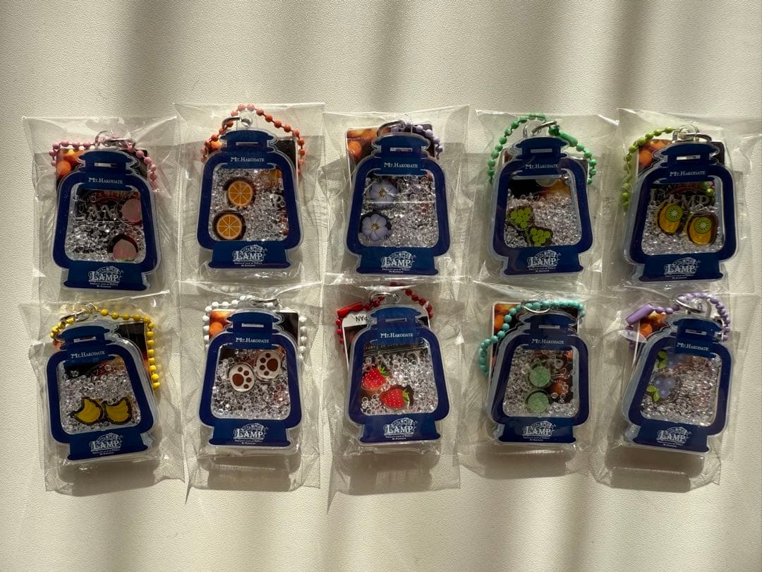 LAMPキーホルダー 箱館山 10種類コンプリート 琵琶湖キーホルダー