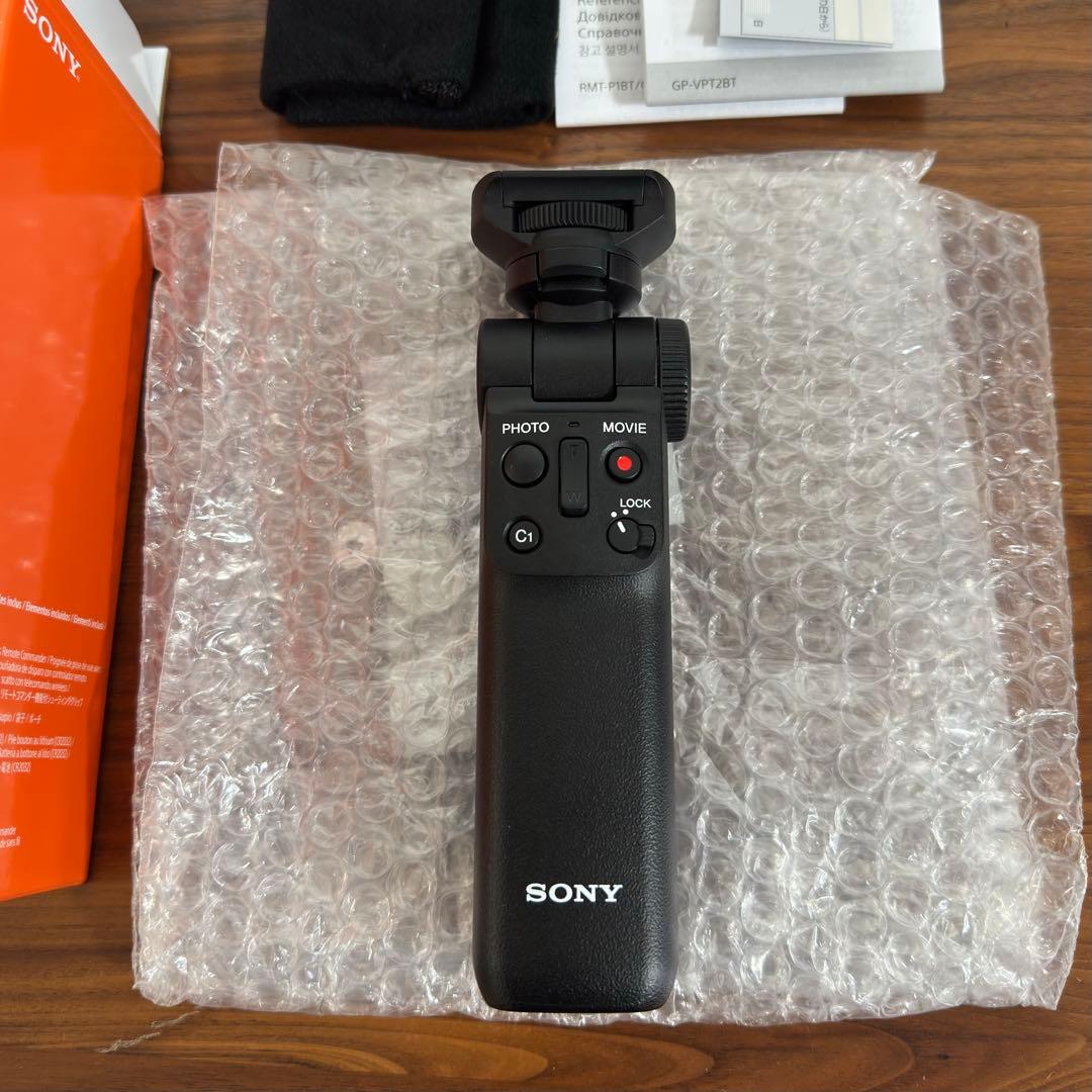 ほぼ新品SONY ZV-1Ⅱ シューティンググリップキットバッテリーチャージャー