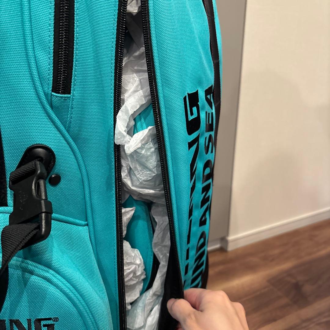 BRIEFING WINDANDSEA ゴルフバッグ ターコイズ キャディバッグ