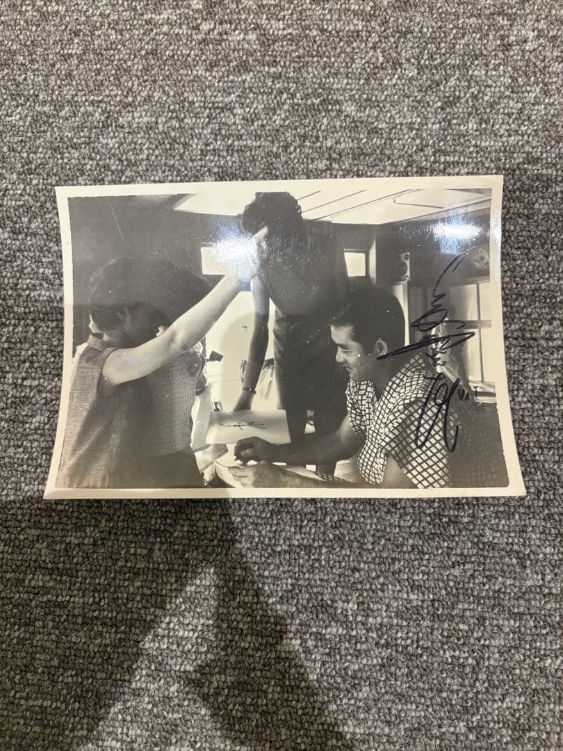 長嶋茂雄さん　直筆サイン入り生写真　②