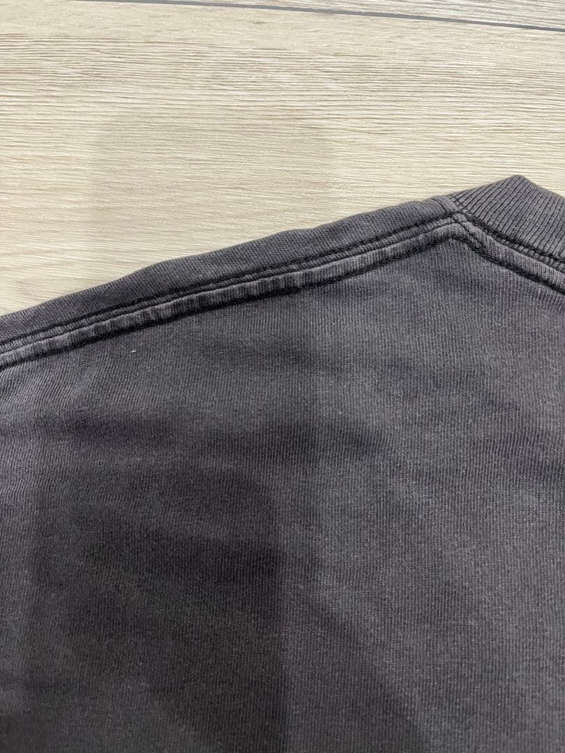 CHANMINA モノクロプリントTシャツ Lサイズ