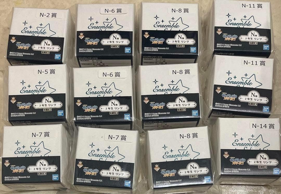 まとめ買いでお得‼︎ 一番アクセ あんスタ リング 指輪 ネックレス64個セット