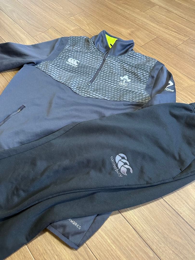 Canterbury ウォームアップウェア ブラック　アイルランド