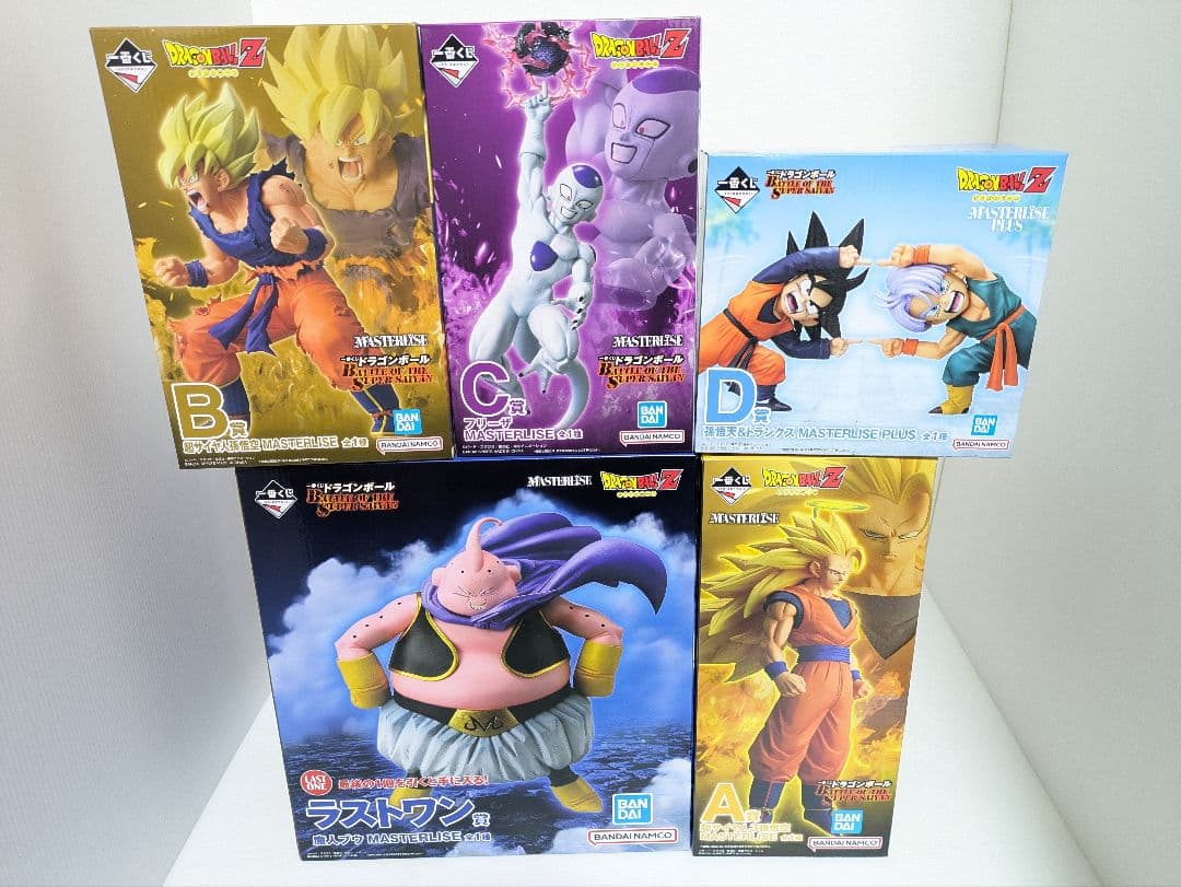 一番くじ ドラゴンボール A、B、C、D、ラストワン賞 セット