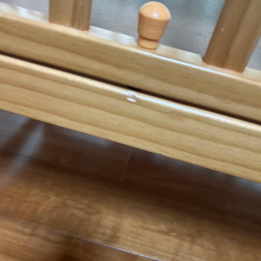 カトージ　ハイポジション ベビーベッド アーチ ナチュラル レギュラー