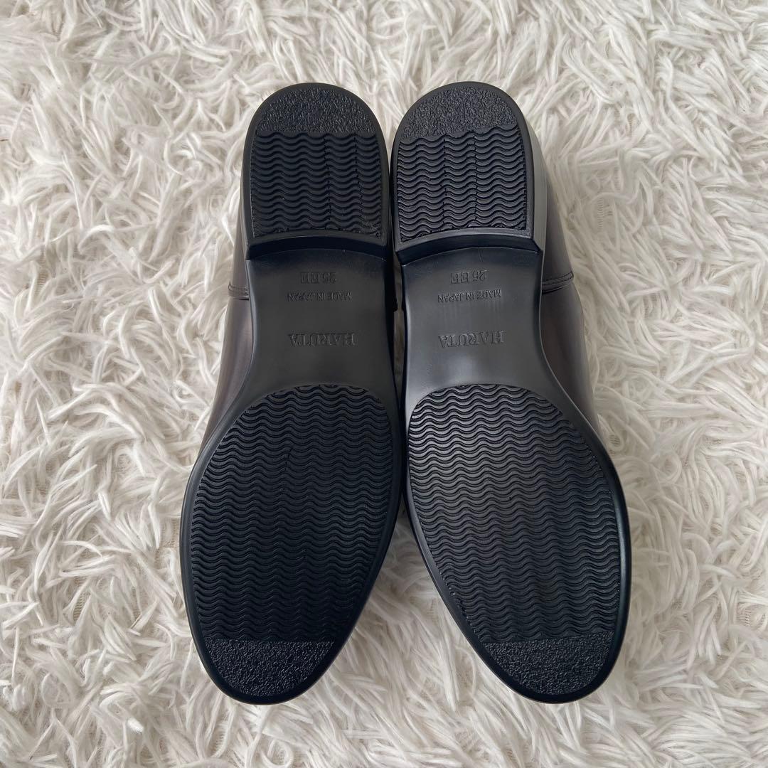 極美品✨HARUTA Spock Shoes スリッポン ブラウン 25 2E