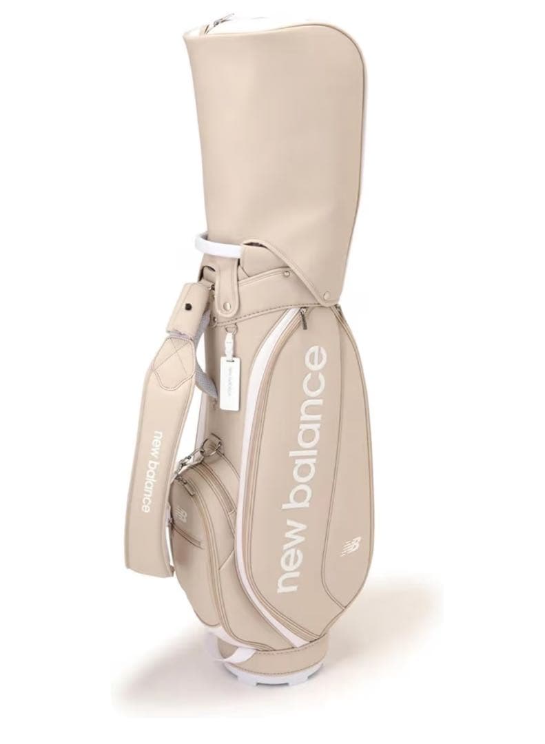 new balance キャディバッグ ベージュ