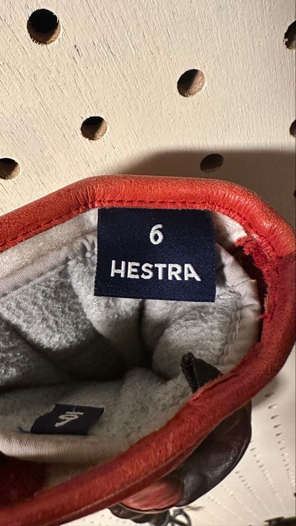 【HESTRA】 トリガーミトングローブ size6