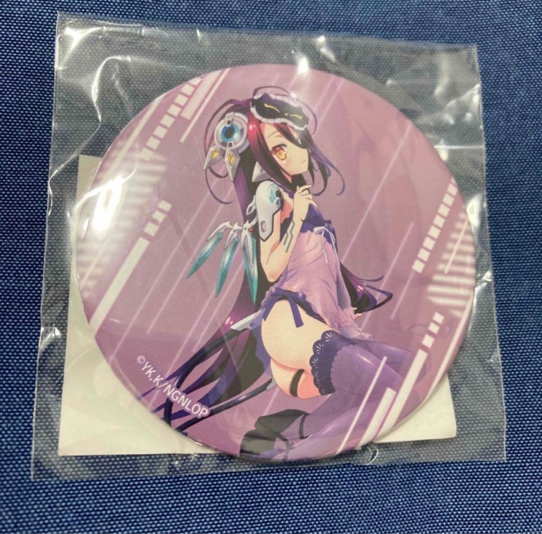 ノーゲーム・ノーライフ ゼロ モーリーオンラインスクラッチ 缶バッジ　シュヴィ