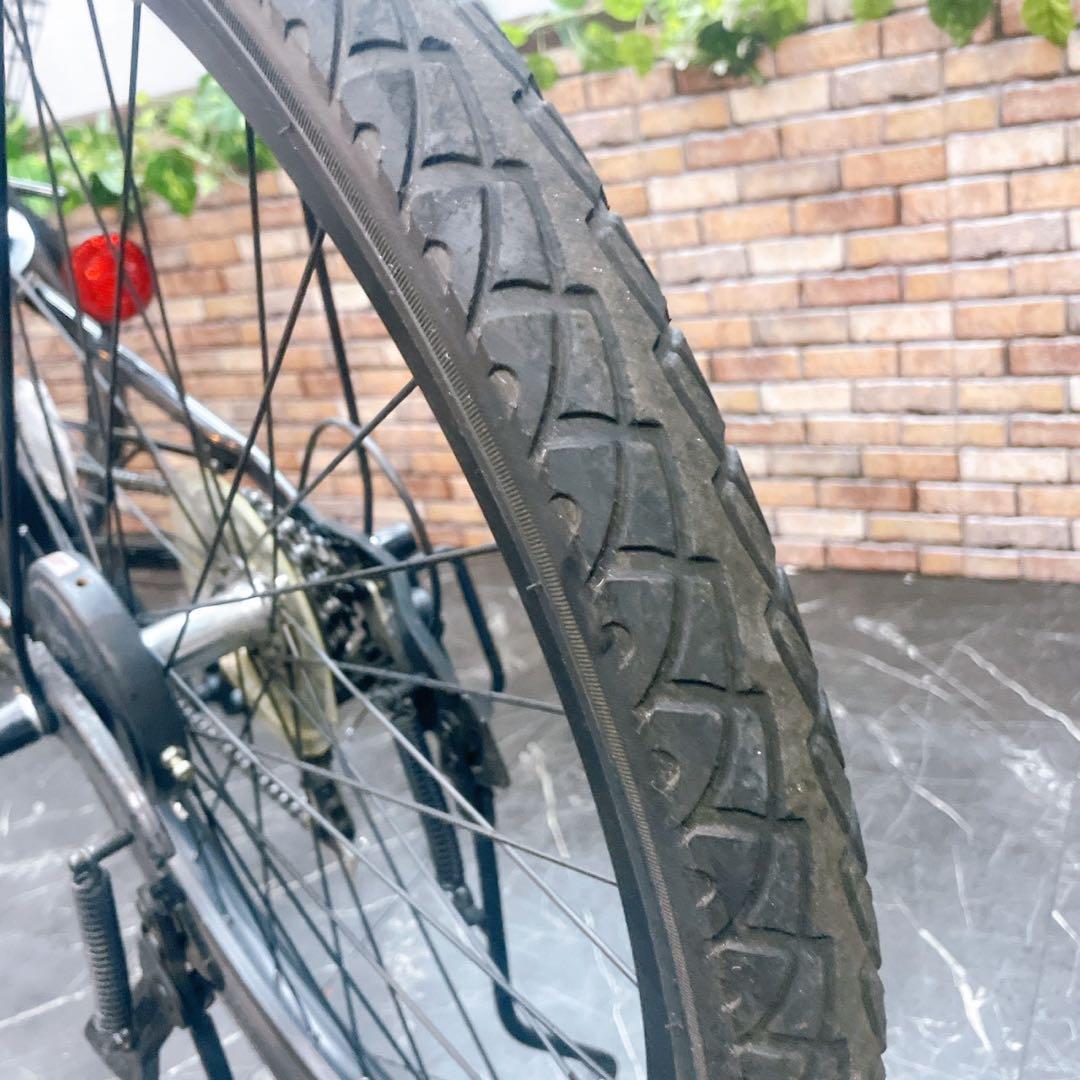 【51】子供用自転車 子供車 TWIN GATE ブラック 26インチ