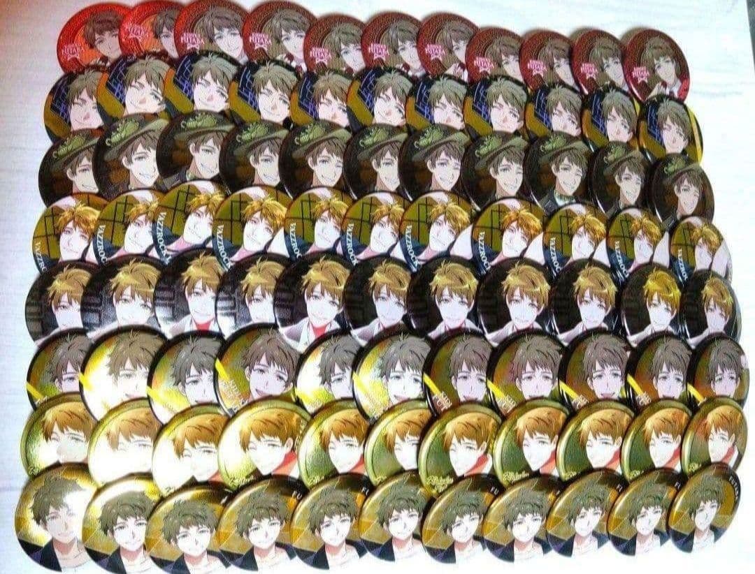 築二葉 築一紗 白井悠介 缶バッジ 眞宮孝明 天羽玲司 ツキプロ バズロ 特典