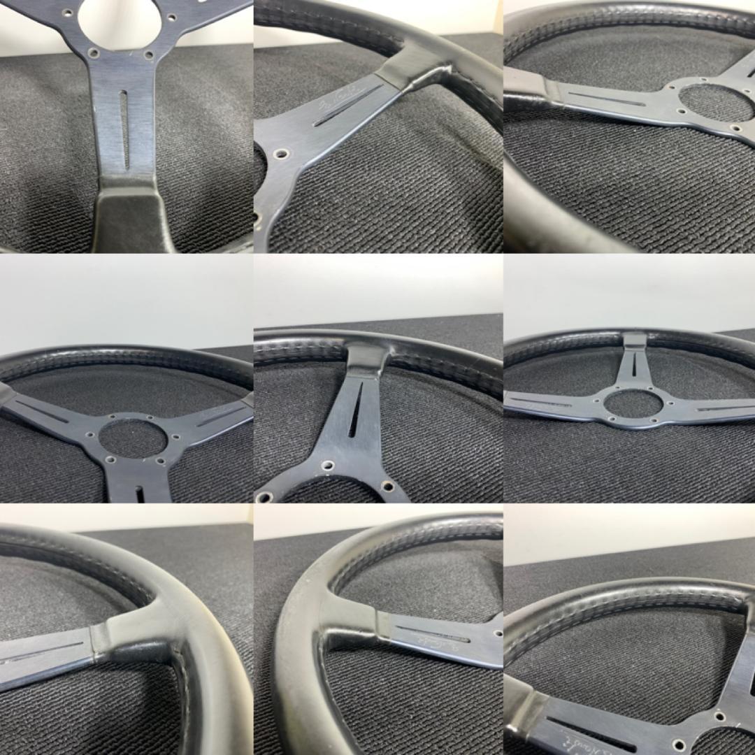 ナルディ クラシック ブラックスポーク レザーステアリング FET 正規品