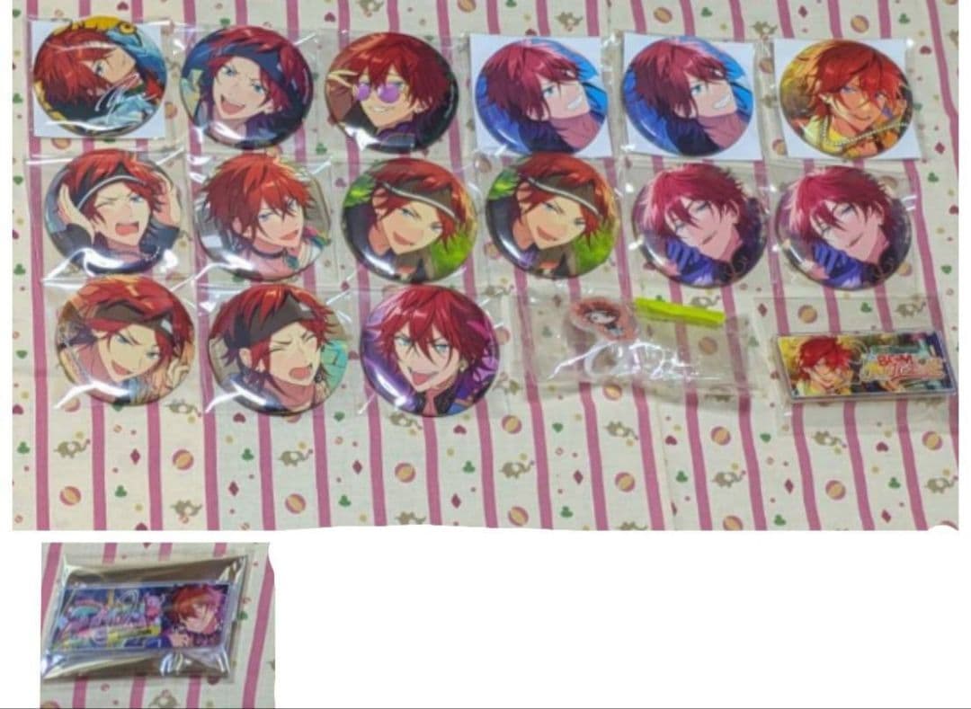 あんスタ 燐音 缶バッジ バナコレ