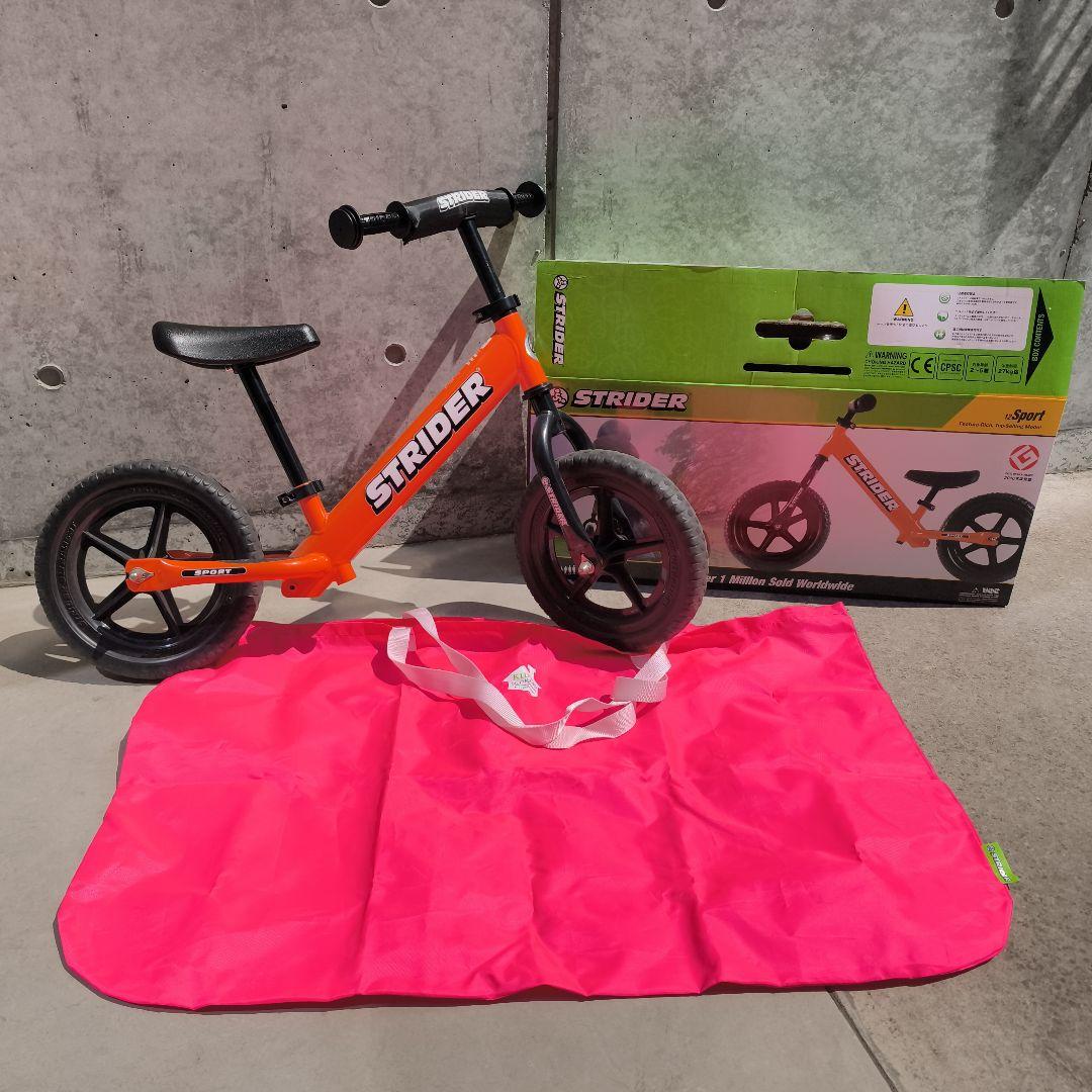 STRIDER スポーツ バランスバイク オレンジ 12インチ