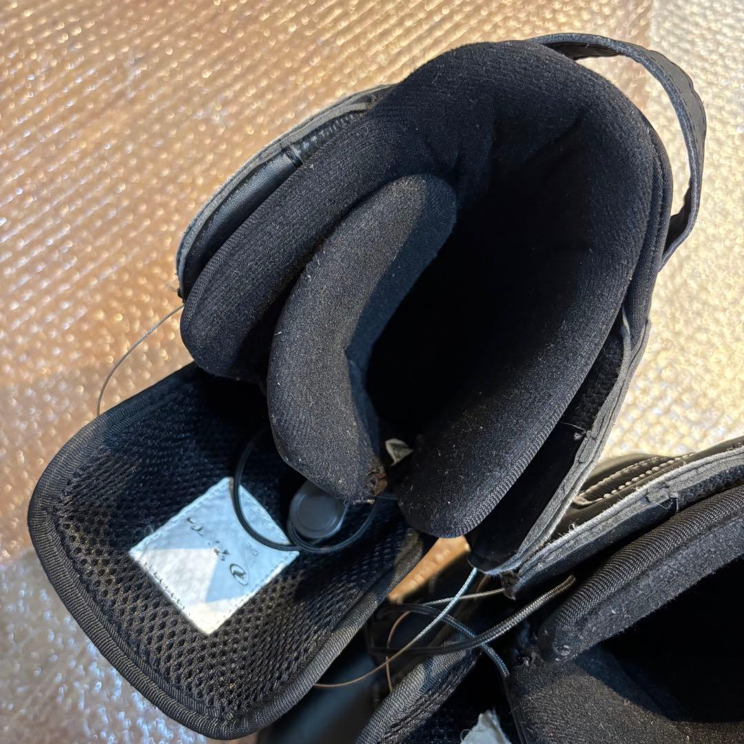 ZUMA ワイヤー スノーボードブーツ 24cm 黒 ブラック　メンズレディース