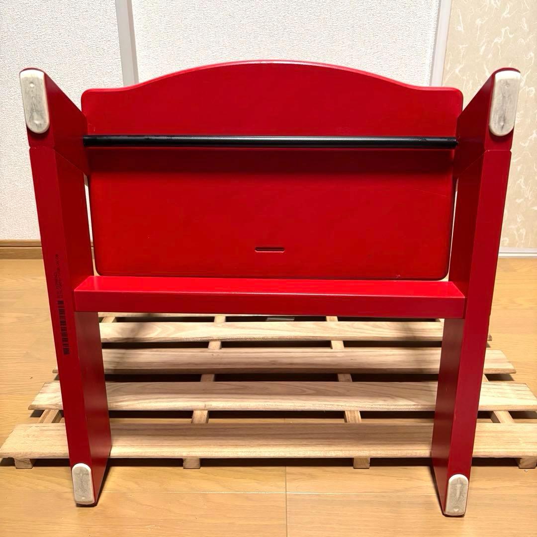 ストッケ トリップトラップ ベビーチェア レッド シリアル3 ハイチェア 椅子②