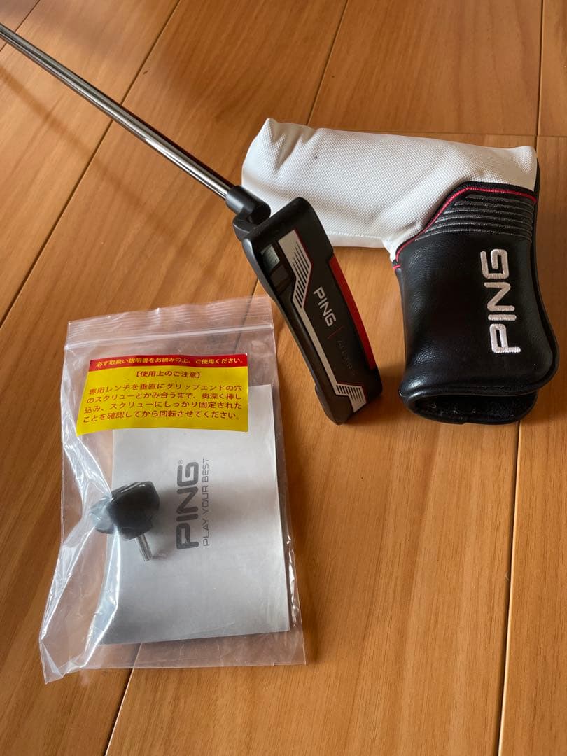PING パター ANSER2 レフティ長さ調整機能付き ヘッドカバー付き
