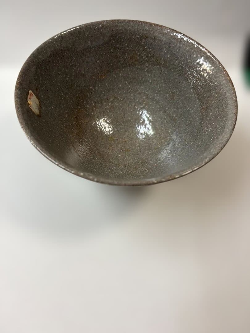 茶道具　大特価　鶴絵茶碗(松古窯　佐久間勝山)裏千家　淡々斎宗匠御書付