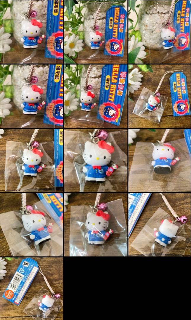 【激レア】ご当地キティ　根付　ファスナーマスコット　ストラップ　8個　まとめ売り