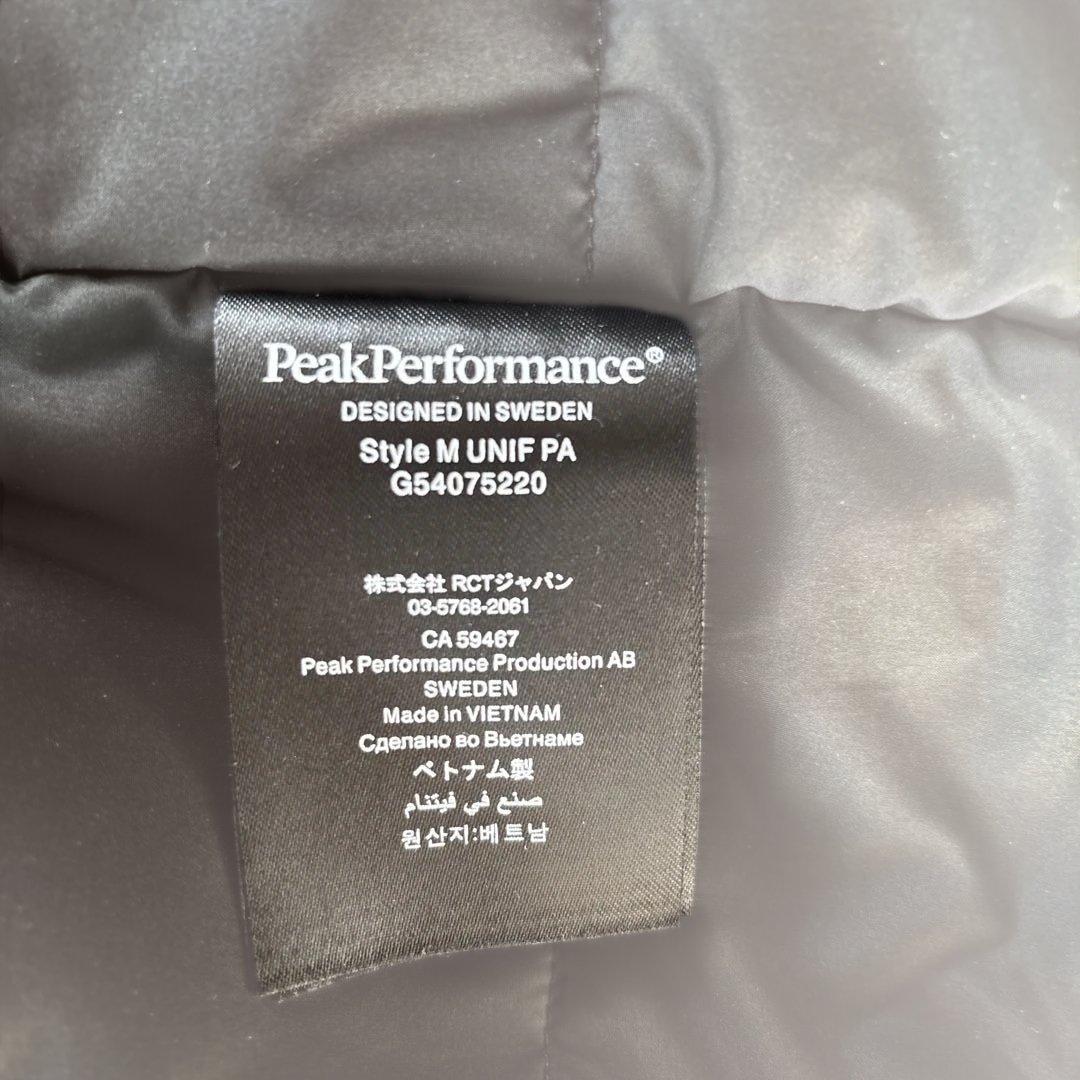 定価五万着用2回　ピークパフォーマンス　HIPE style M UNIF PA