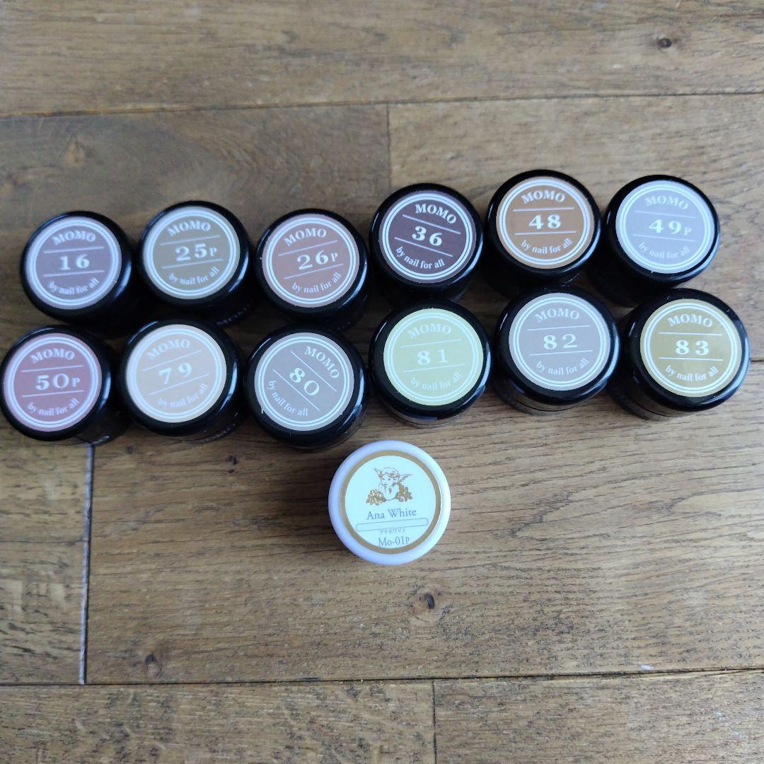 momoジェル　13色セット