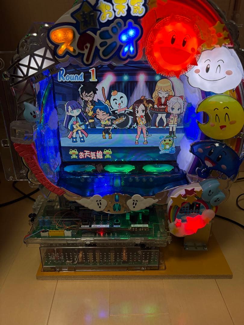 卓上パチンコ　CRお天気スタジオ　実機