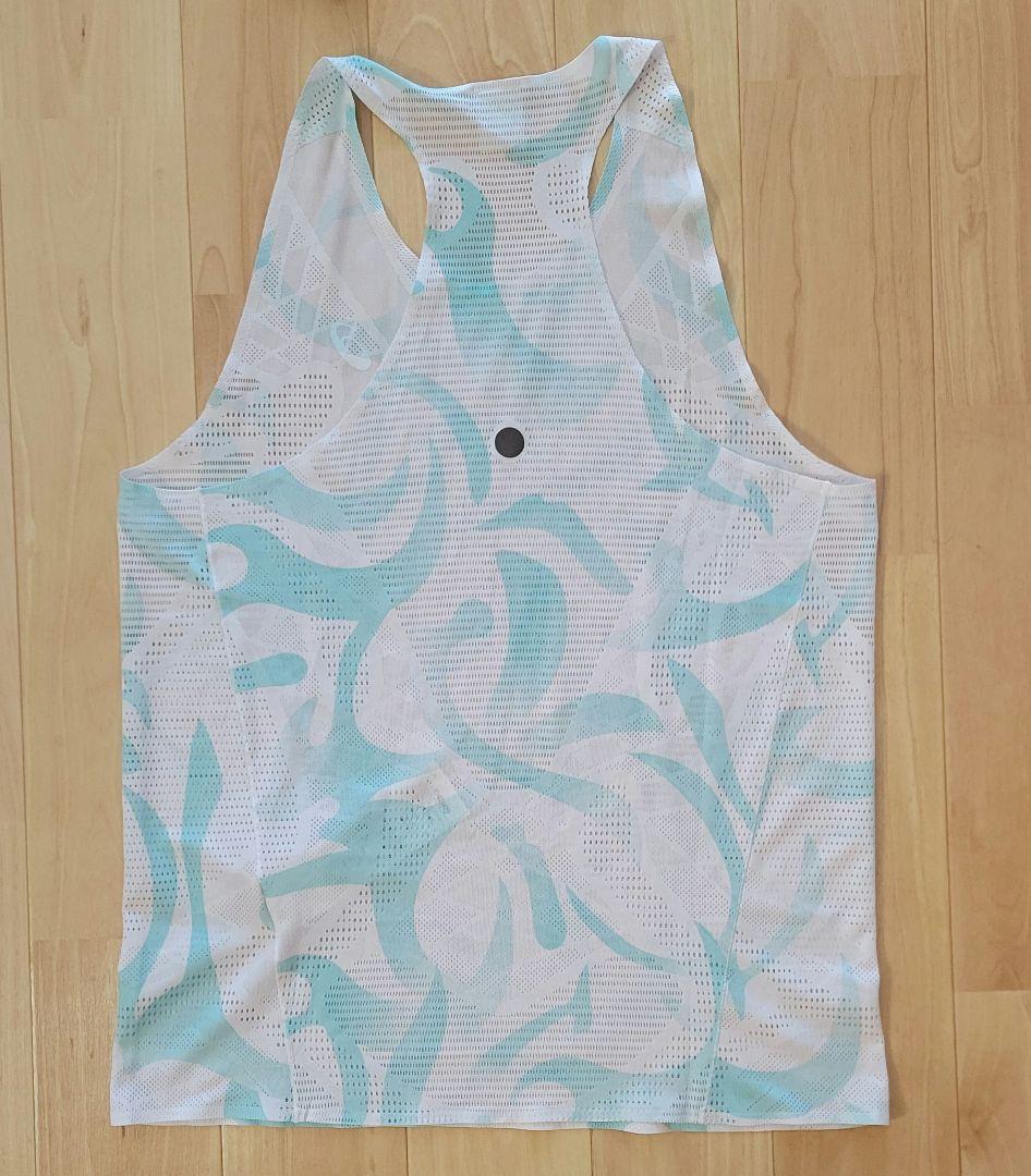 新品未使用 アシックス メンズ RUN グラフィック シングレット