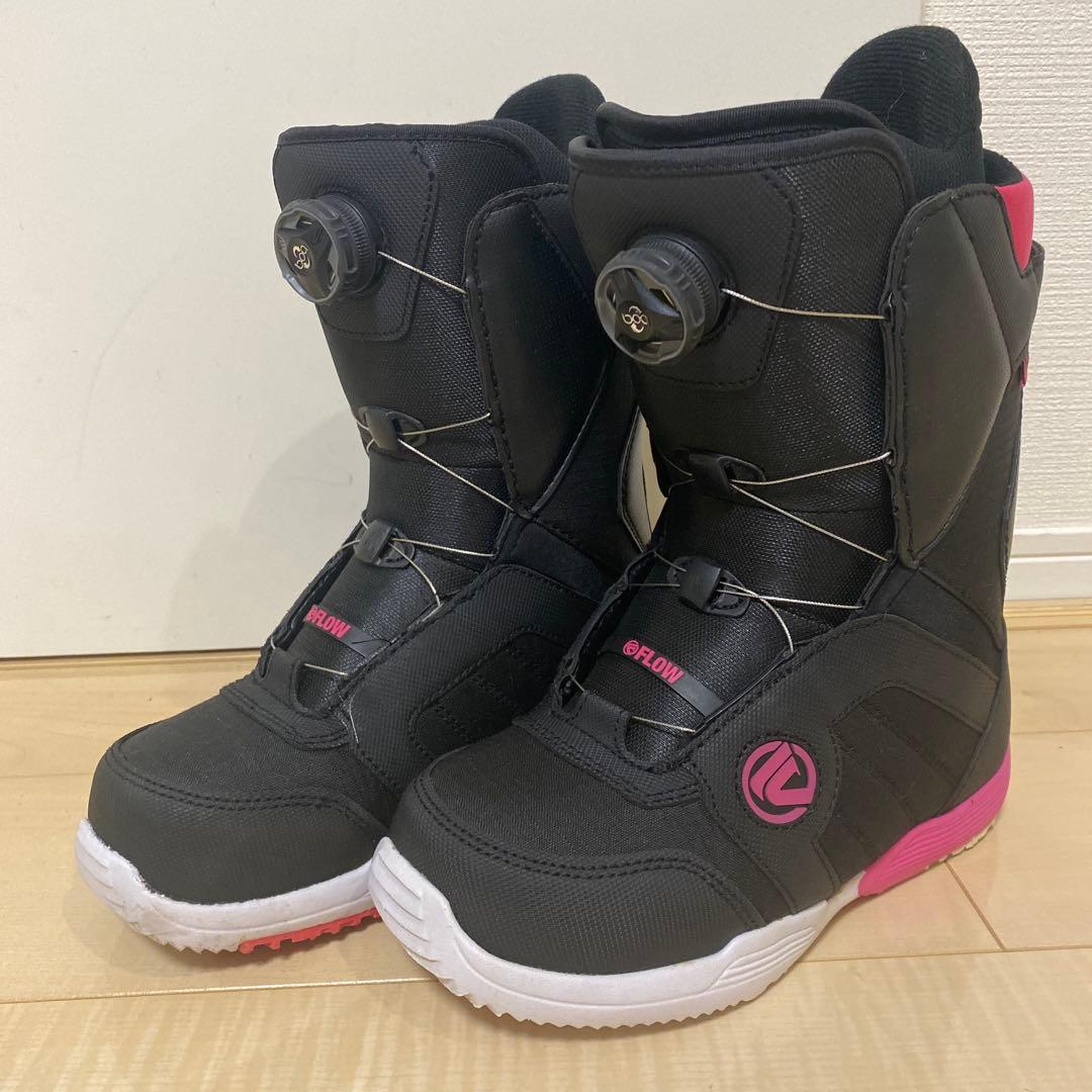 【美品_即日発送】 FLOW スノボブーツ　VEGA BOA　23.5cm