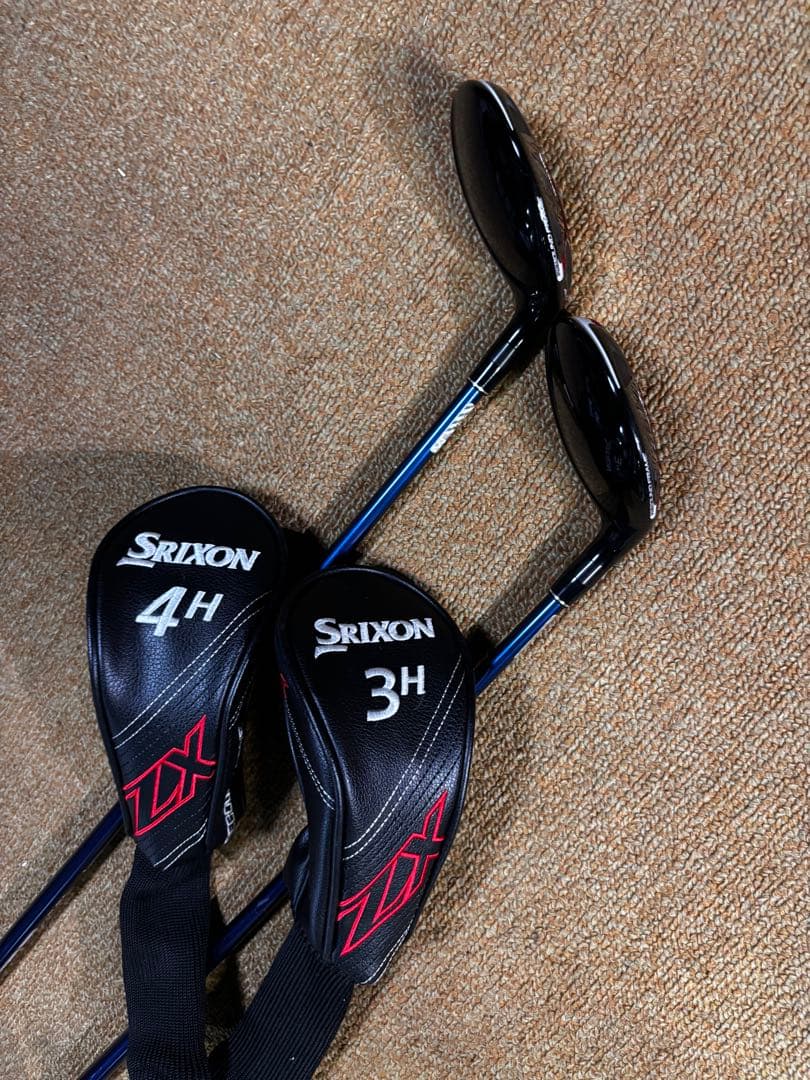 ほぼ新品　3H（19°）4H(22°) Srixon ZX5 ハイブリッド　2本