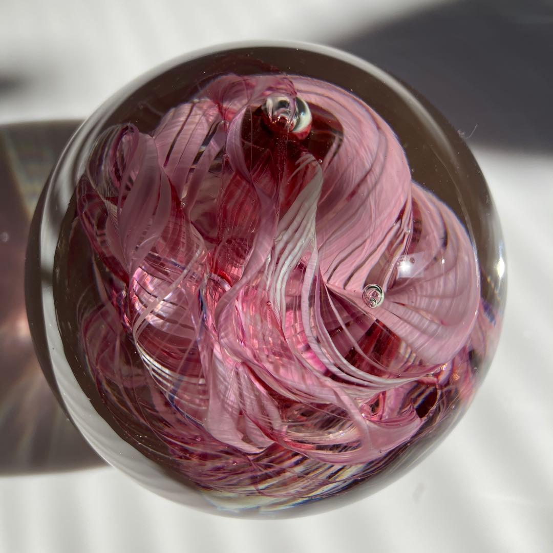 レア　イタリア製　作家　ヴィンテージ ヴェネツィアングラス　ペーパーウエイト