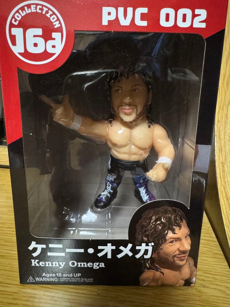 ケニー・オメガ　ジュウロクホウイ　フィギュア シルバーバージョン　コースター付き