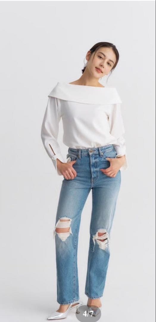 C*O様 elu. Aurora blouse White