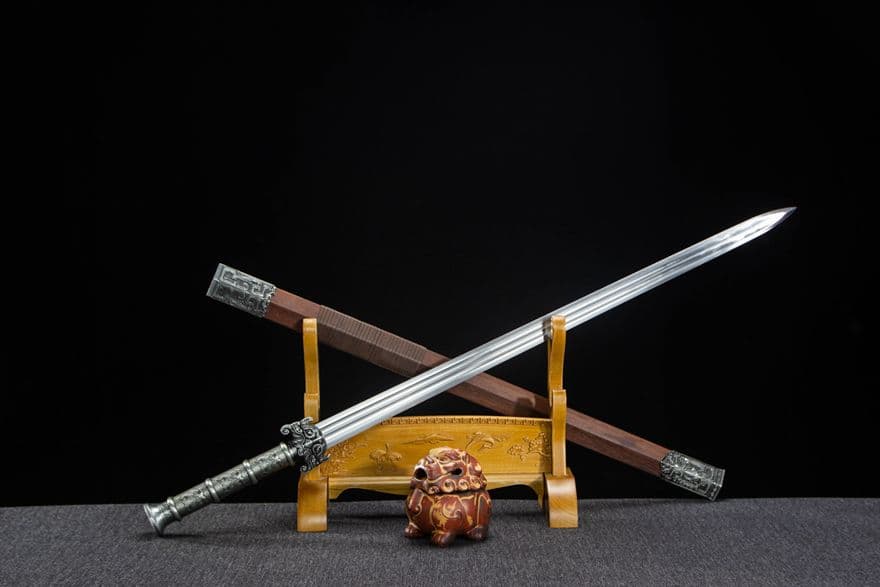 滅魂古剣-高性能マンガン鋼 古兵器 武具　刀装具　日本刀　模造刀 居合刀
