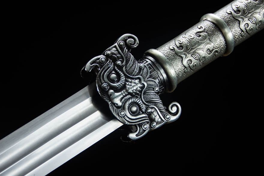 滅魂古剣-高性能マンガン鋼 古兵器 武具　刀装具　日本刀　模造刀 居合刀