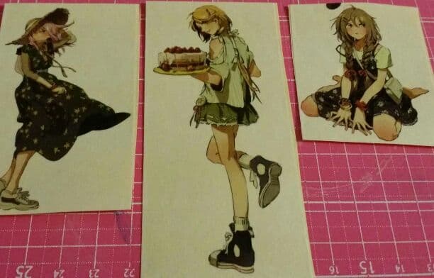 167.人物マステ1ループ切り売り200円