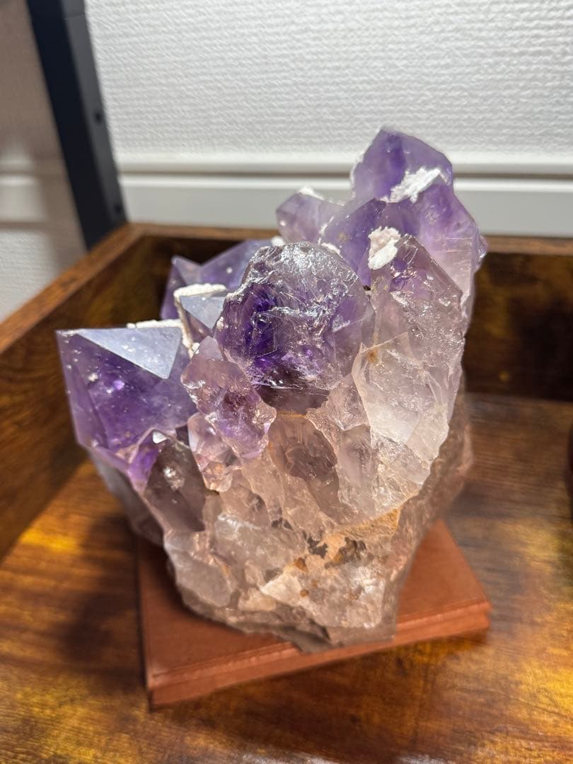 ボリビア産アメジストクラスター