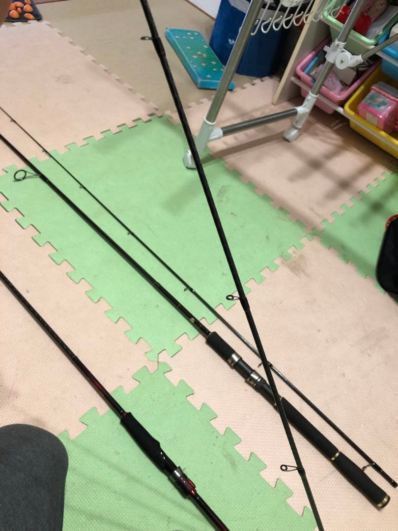 シマノ22セフィアBB s86ML タカミヤ シーバスロッド8able 88l