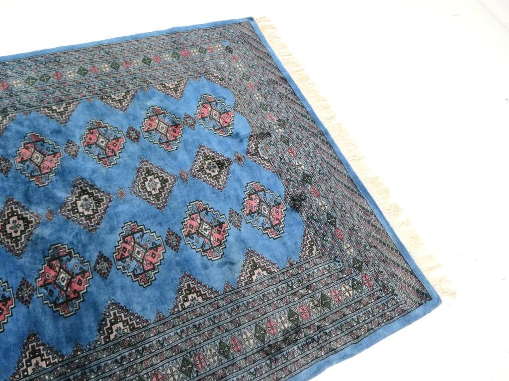 展示品　パキスタン　ラグ　カーペット　絨毯　手織り