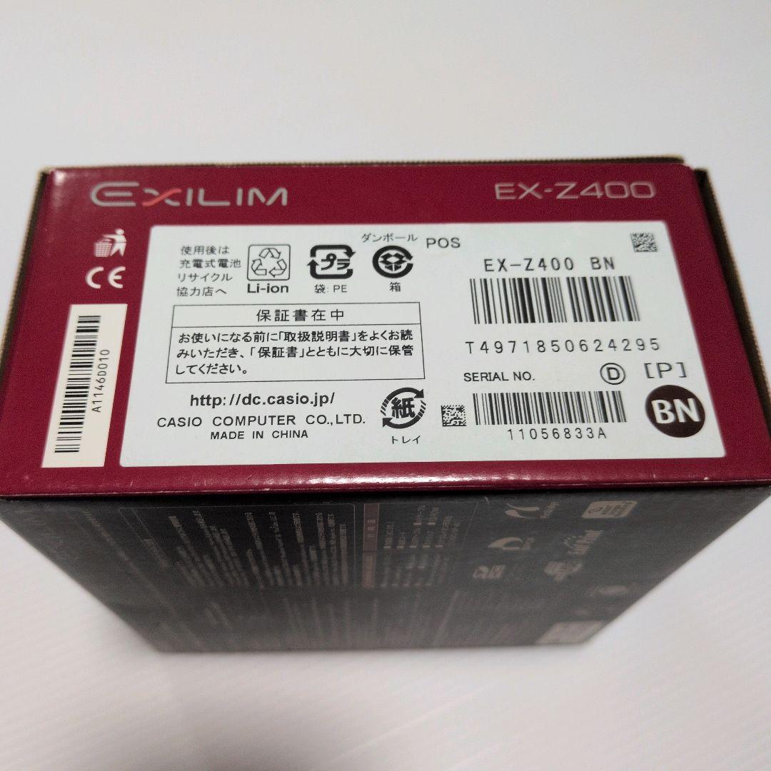 CASIO EXILIM EX-Z400 デジカメ コンデジ BN色　ブラウン