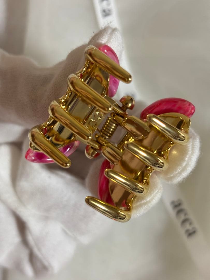 【新品同様】acca クリップ　マーブル　コラーナ　2個組　セット