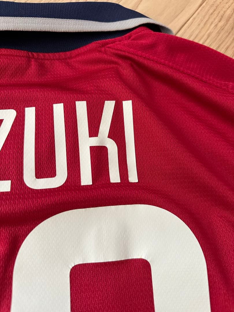 鹿島アントラーズ NIKE ACL 2002 支給品ユニフォーム 鈴木隆行