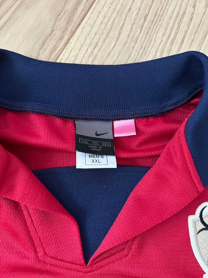 鹿島アントラーズ NIKE ACL 2002 支給品ユニフォーム 鈴木隆行