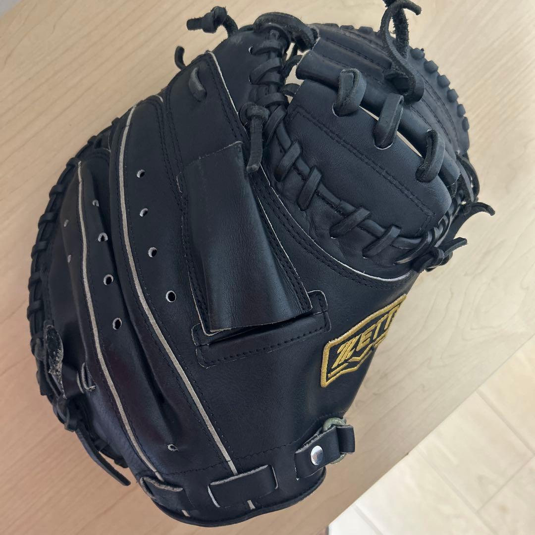ZETT デュアルキャッチ 軟式 キャッチャーミット