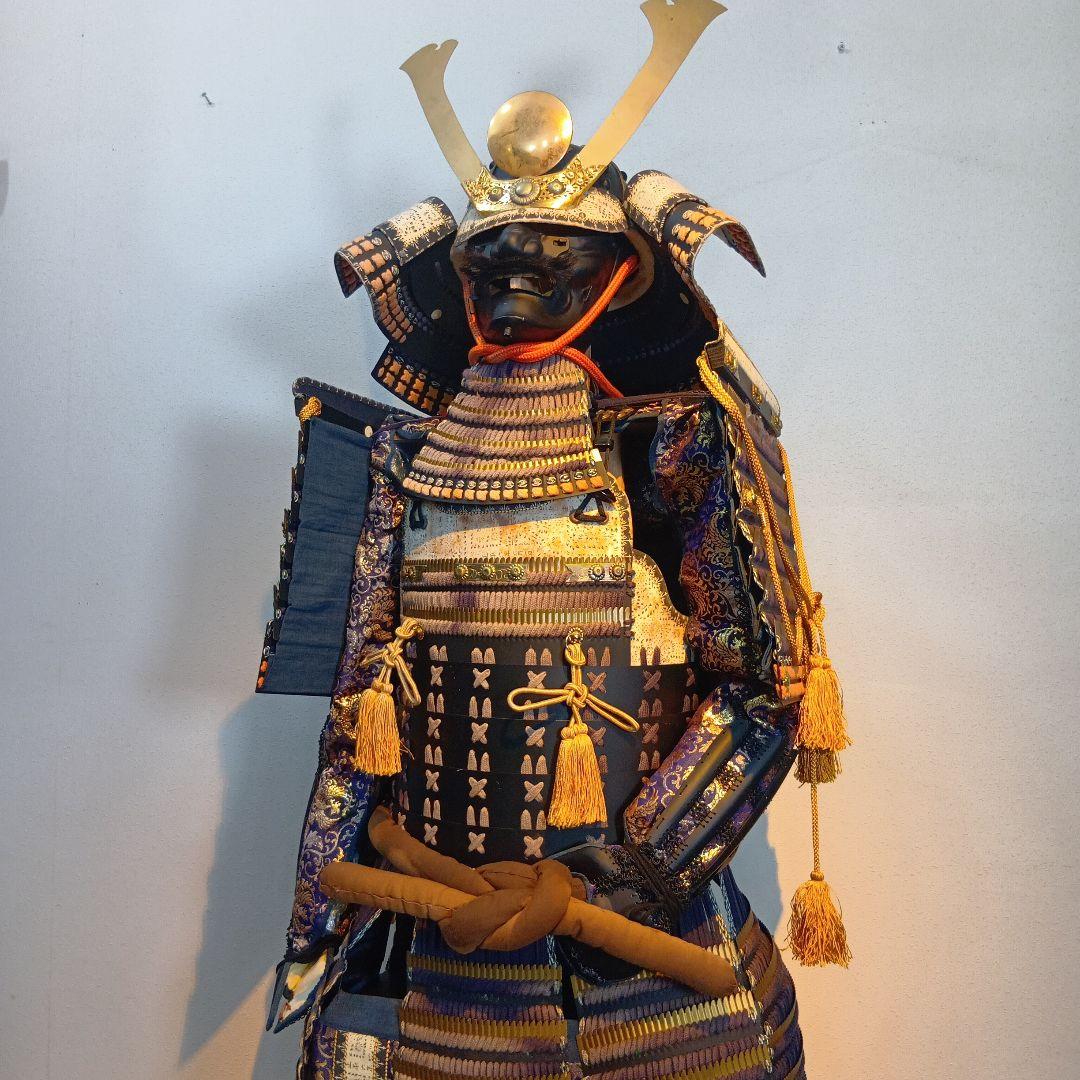 等身大鎧兜一式　飾り付た状態(160センチ)