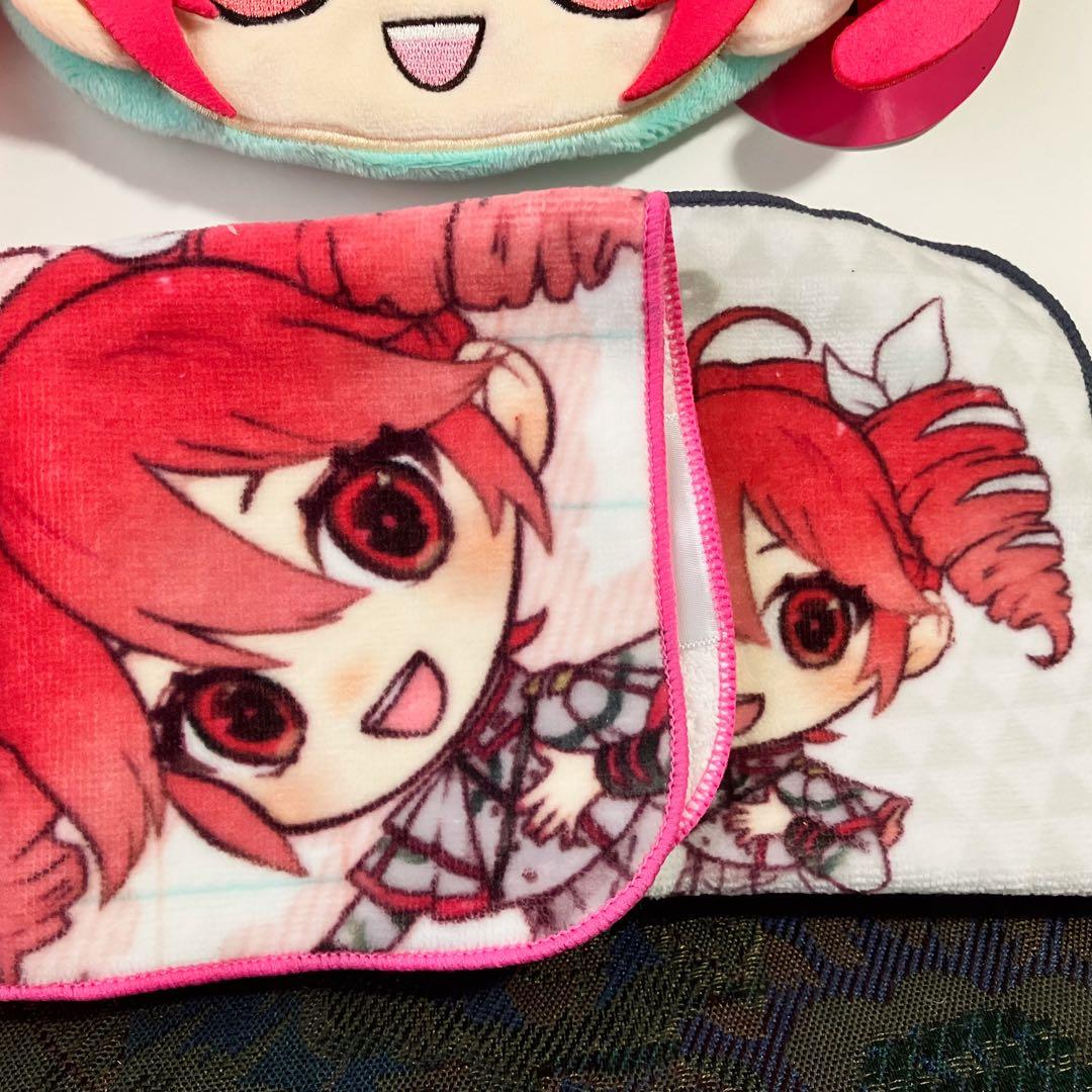 重音テト しまむら*マスコットチャーム 巾着袋 ハンカチ　全種セット*ぬいぐるみ