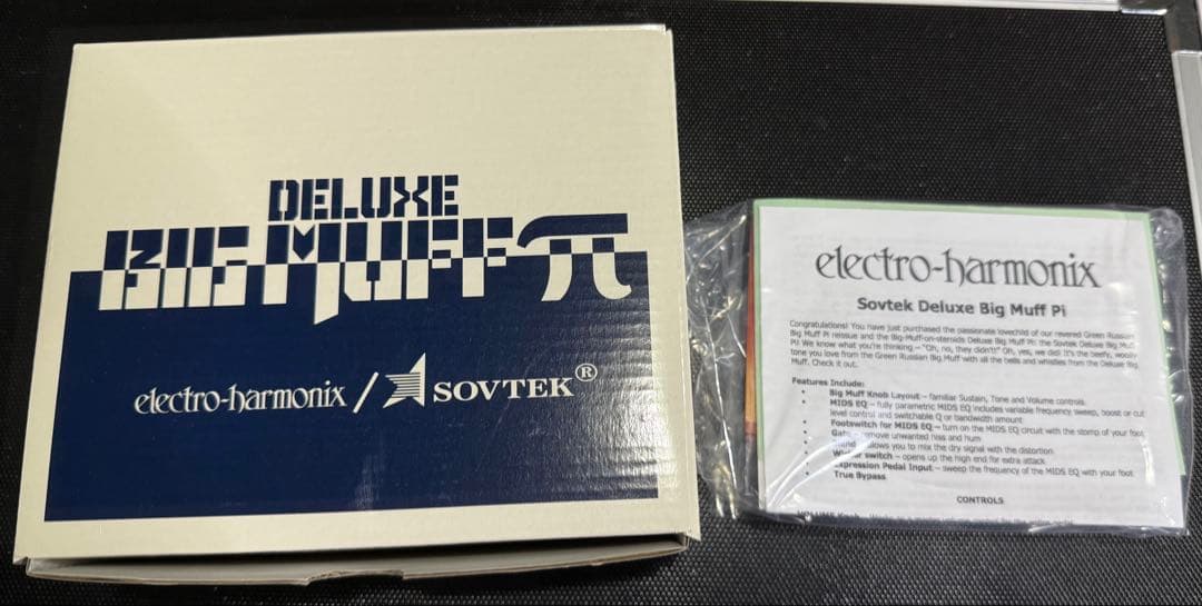 EHX Deluxe Big Muff Pi エフェクター