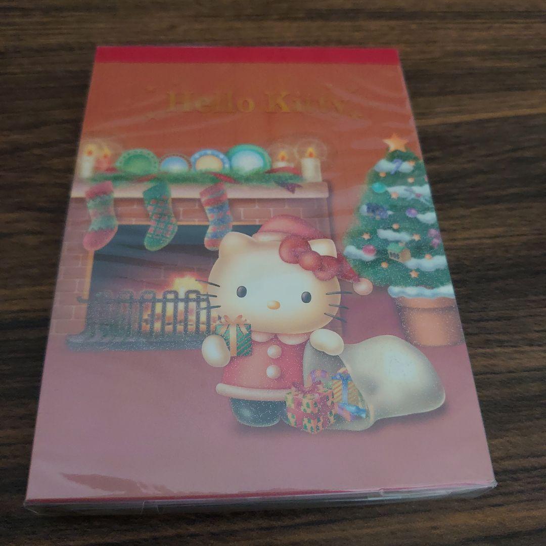 T*様 新品未使用‪♡ハローキティクリスマスA6メモ
